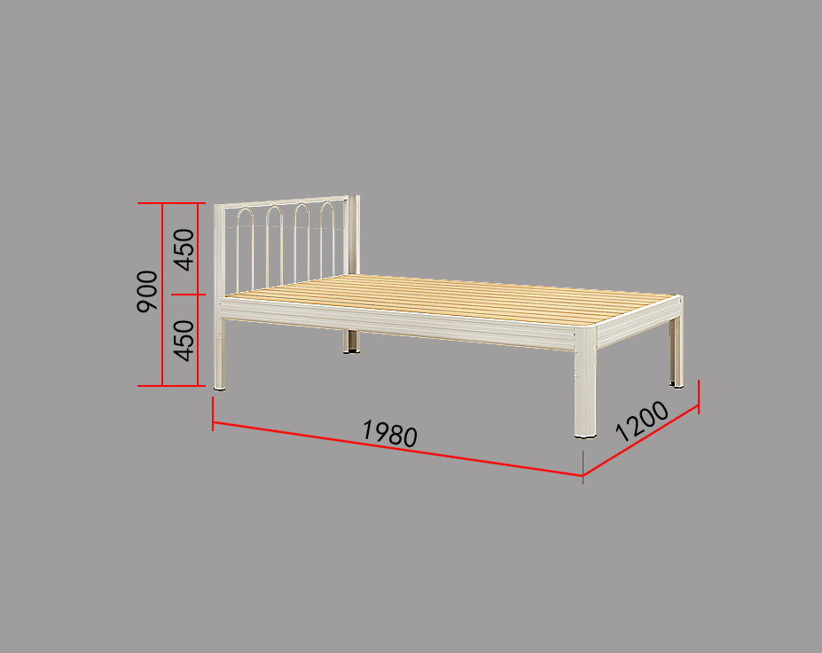 宿舍的上下鋪鐵床尺寸是多少？
